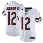 Women Nike Bears 12 Allen Robinson II White Color Rush Limited Jersey Dzhi,baseball caps,new era cap wholesale,wholesale hats